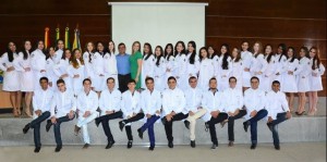 cerimonia do jaleco - turma